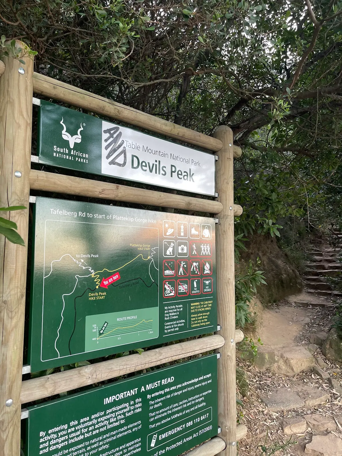 Devil's Peak Hike Start, photo 9