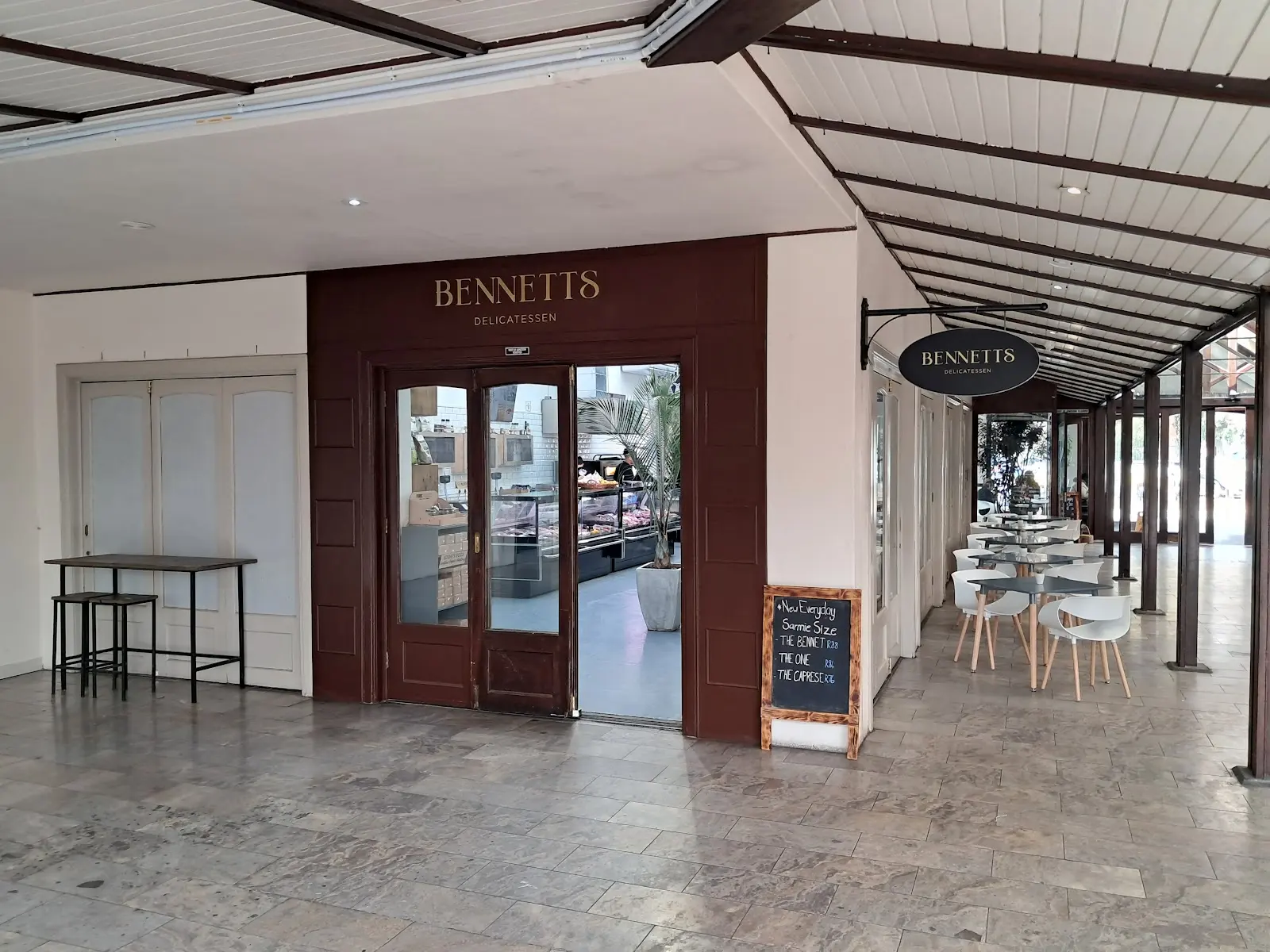Bennett’s delicatessen in Old Constantia Village, Constantia